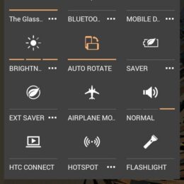HTC One M9 Sense 7.0 - Schnell-Einstellungen