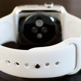 Apple Watch Blick von unten