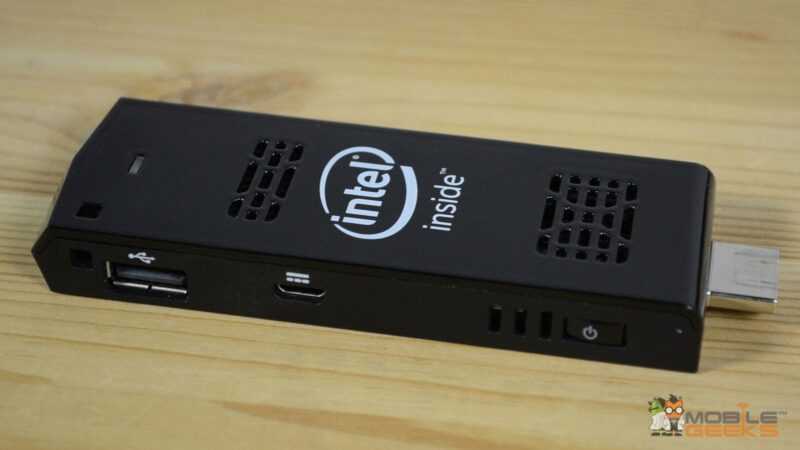 Intel Compute Stick von der Seite