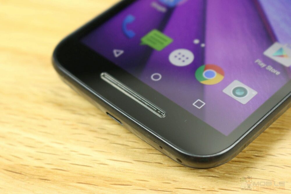 Motorola Moto G 2015: Front-Speaker unten