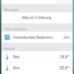 Qivicon Smart Home Fensterkontakt Heizung