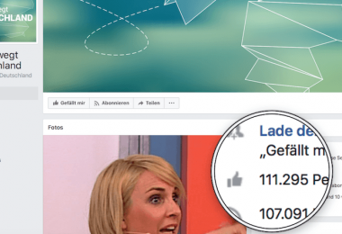 Facebook Like Seiten Merge Sat.1 ProSieben