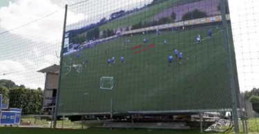 TSG Hoffenheim testet Videowall im Training