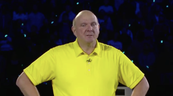 Steve Ballmer, Microsoft, Rede