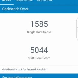 BlackBerry KEY2 Benchmark Antutu Geekbench PCMark 3DMark