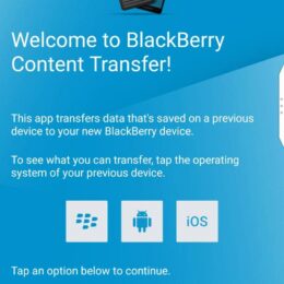 BlackBerry KEY2 Software