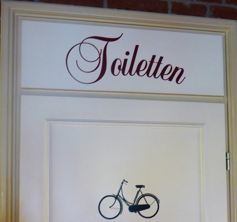 Velorama Nimwegen Fahrradmuseum Toilette