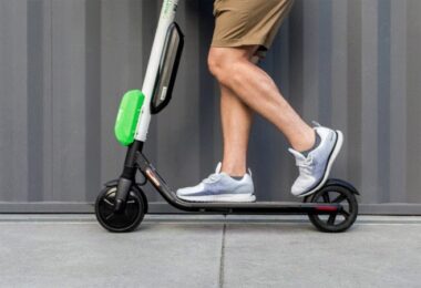 Lime E-Scooter nah