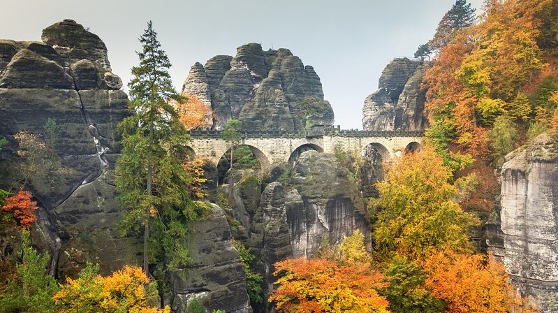 Natur, Deutschland, Bastei