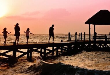 Familie, Urlaub, Strand