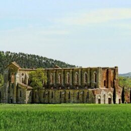 Toskana, Italien, Ruine