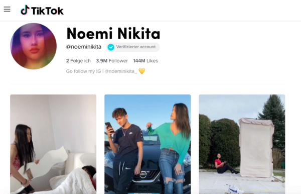 Tik Tok Influencer Das Sind Die 10 Größten Accounts Aus Deutschland 9151