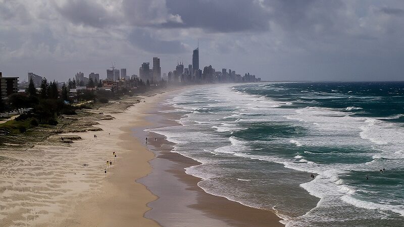 Gold Coast, Goldküste, Australien, Queensland, Strand, Ozean, Meer