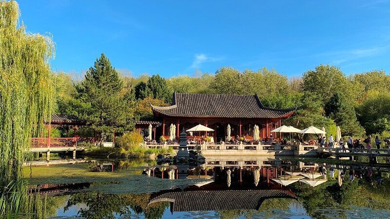 Berlin, Gärten der Welt, Chinesisches Teehaus