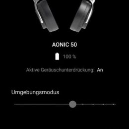 Shure Aonic 50 Noise Cancelling ANC Headphones Kopfhörer Mobilegeeks Test