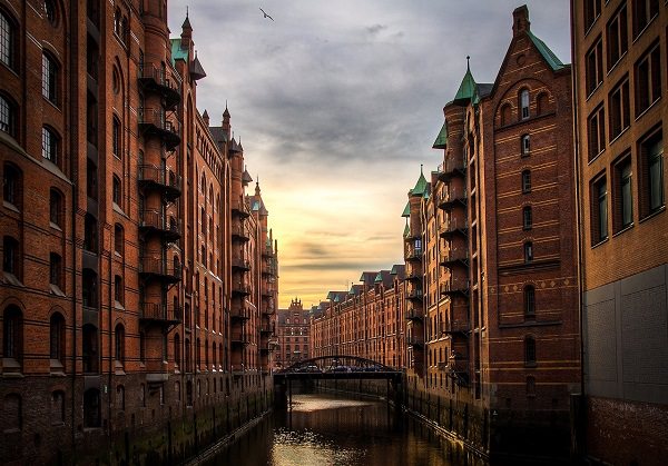 Hamburg, Speicherstadt, Hamburger Hafen, Hafencity