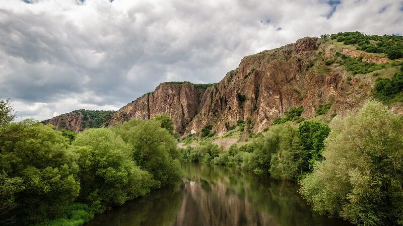 Rotenfels, Ebernburg, Klippe, Bad Kreuznach.