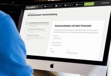 Umsatzsteuervoranmeldung mit FastBill