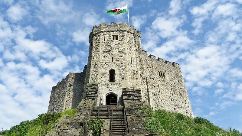 Cardiff, Wales, Burg