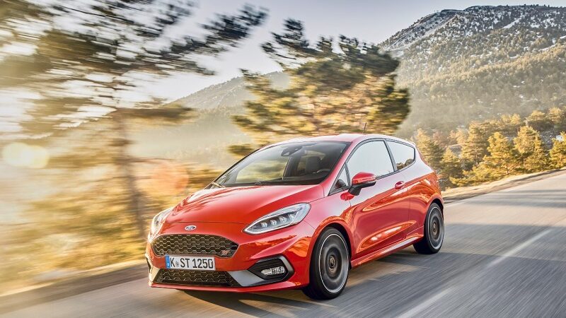 Ford Fiesta ST, Landstraße, Auto, Sportwagen, Geschwindigkeit