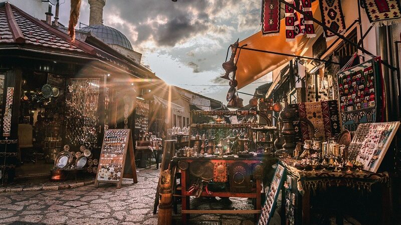 Sarajevo, Bosnien und Herzegowina, Markt