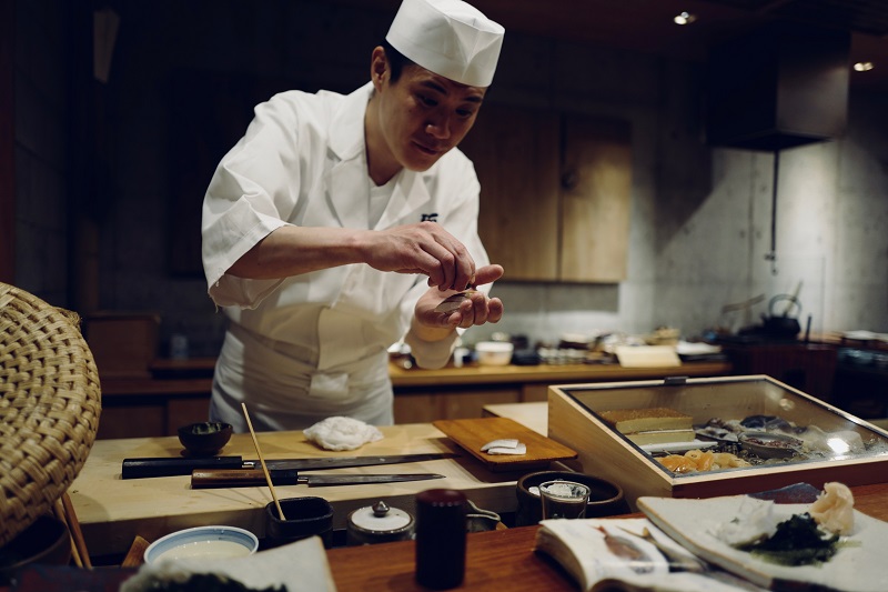 Sushi Chef, Tokio, Japan, Restaurant, Essen