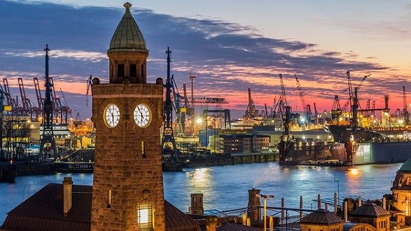 Hamburg, Hamburger Hafen, Landungsbrücken