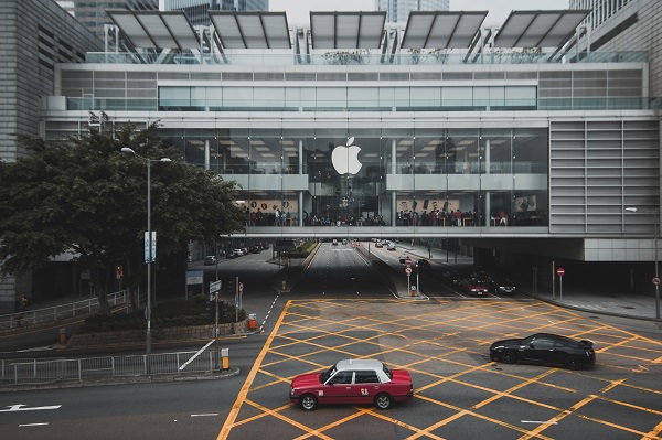 Apple, Fabrik, Zentrale, Apple-Logo, Top-Arbeitgeber 2021