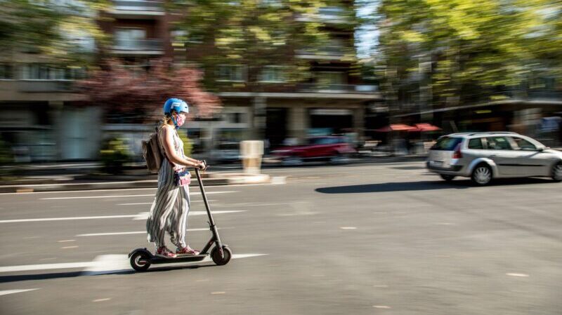 Scooter, E-Scooter, E-Roller, Roller, autofrei, Alternativen zum Auto