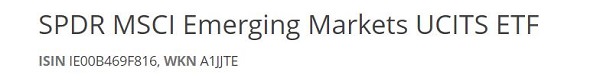 SPDR MSCI Emerging Markets UCITS ETF, Emerging Markets ETF, ETF Emerging Markets, beste Emerging Markets ETFs der Welt, beste EM-Fonds, beste EM ETFs