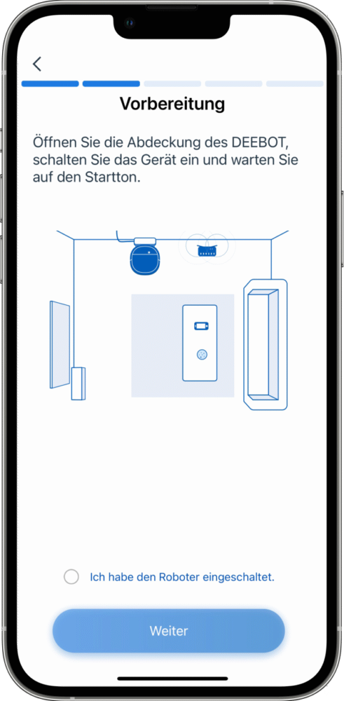 Ecovacs Deebot T9 App Einrichtung