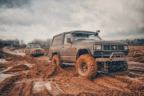 Offroad, Autos, Schmutz