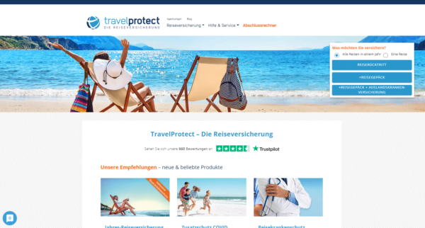 Reiserücktrittsversicherungen, Travelprotect