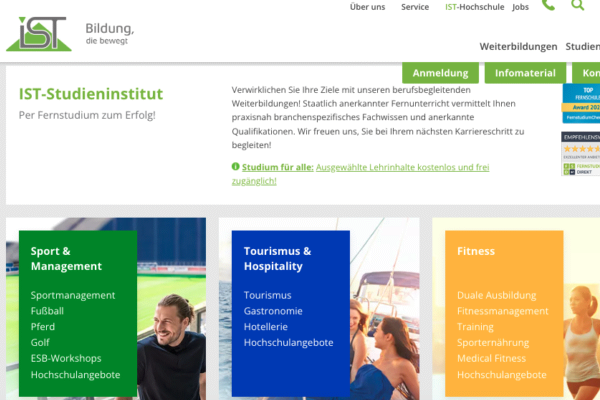 Fernstudium, IST-Studieninstitut