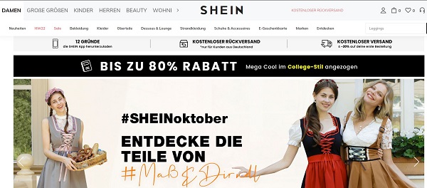 Shein, Fast Commerce, chinesischer Online-Shop, wertvollste Unternehmen der Welt