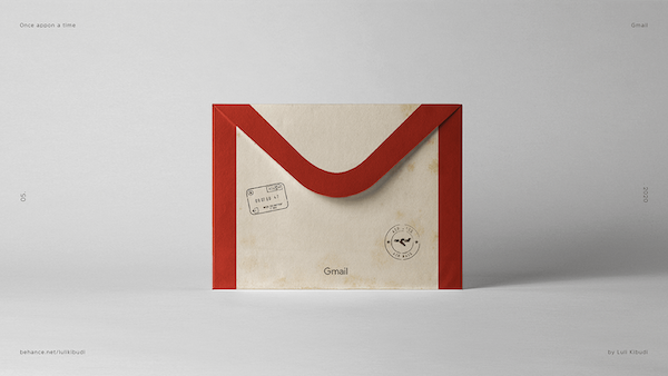 Gmail, Social Media, Tech, Retro, Design, Grafikdesign, Kunst, Nostalgie