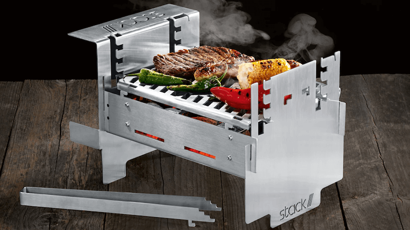 This is what the portable grill from “The Lion’s Den” can do