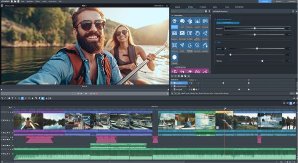 Videos schneiden MAGIX Video deluxe 2025 MAGIX Software Videobearbeitungsprogramm