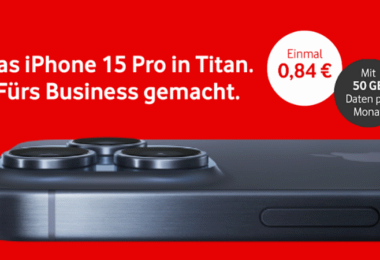 Starker Vodafone-Deal Das iPhone 15 Pro für nur 0,84 Euro