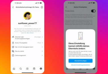 Was ist Instagram Teen-Konto, Instagram, Teen-Konto, Jugendschutz, Wie funktioniert das Teen-Konot auf Instagram
