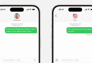 iPhone RCS-Nachrichten aktivieren, iPhone, Apple, RCS-Nachrichten