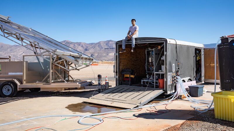 Solarsystem Salzwasser Trinkwasser Umwandlung solarbetriebenes System zur Wasserentsalzung