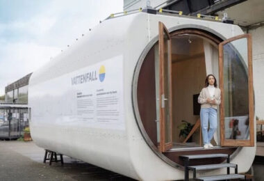 Vattenfall verwandelt Windturbine in Tiny House