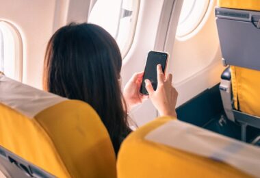 Flugmodus, Smartphone, Tablet, Computer, Mobilgeräte, Flugzeug, Fliegen, Reisen, Elektronik