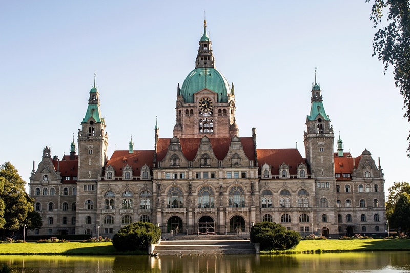 Ein historisches Gebäude in Hannover.